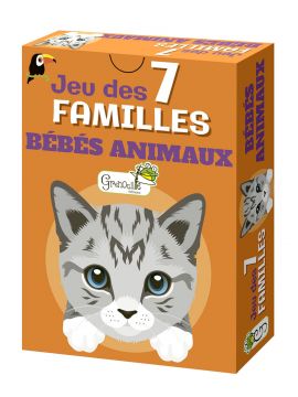 BEBES ANIMAUX - JEU DES 7 FAMILLES