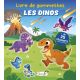 LIVRE DE GOMMETTES - LES DINOS - + DE 75 STICKERS