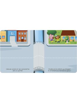 LIVRE DE GOMMETTES - EN ROUTE ! + DE 45 STICKERS