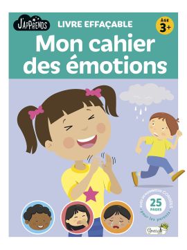 MON CAHIER DES ÉMOTIONS LIVRE EFFACABLE
