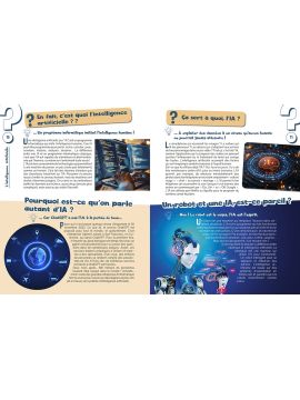 LES ROBOTS ET L'IA - MON LIVRE DES POURQUOI, COMMENT ?