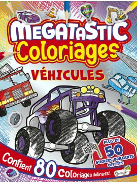 VEHICULES MEGATASTIC COLORIAGES
