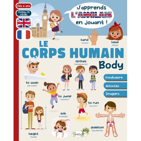 CORPS HUMAIN - J'APPRENDS L'ANGLAIS EN JOUANT