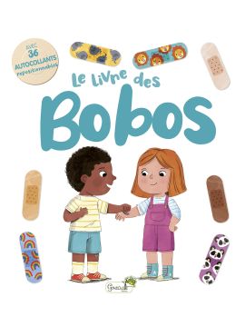 LE LIVRE DES BOBOS AVEC 36 AUTOCOLLANTS