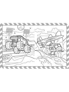 VEHICULES MEGATASTIC COLORIAGES