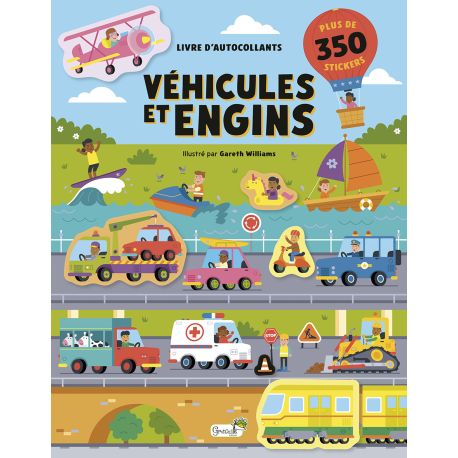 STICKERS - VÉHICULES ET ENGINS + DE 350 STICKERS