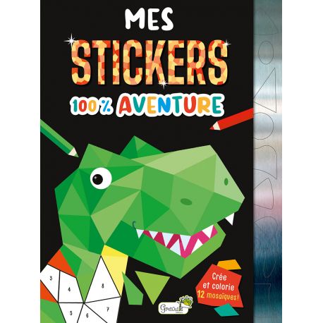 MES STICKERS 100% AVENTURE