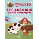 LES ANIMAUX DE NOS CAMPAGNES COLORIE EN 3D