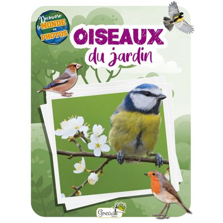 LES OISEAUX DU JARDIN - DECOUVRE LE MONDE EN PHOTOS