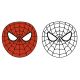 MES MASQUES A DECOUPER