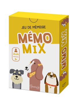 MÉMO MIX 34 PIECES - JEU DE MEMOIRE