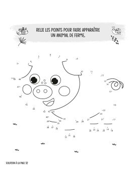 À LA FERME BLOC COLORIAGE ET ACTIVITES + 5 CRA