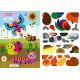 ANIMAUX DE LA CAMPAGNE ET DE LA FORÊT - STICKERS VINYLE REPOSITIONN