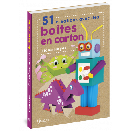 51 CREATIONS AVEC DES BOITES EN CARTON