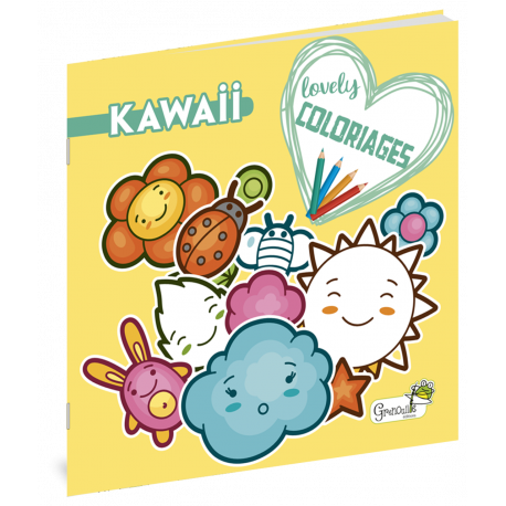 KAWAII - LOVELY COLORIAGES