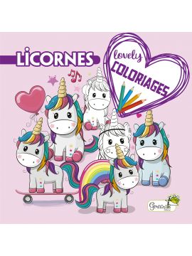 LICORNES - LOVELY COLORIAGES
