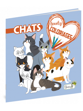 CHATS - LOVELY COLORIAGES