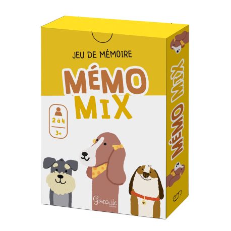 MÉMO MIX 34 PIECES - JEU DE MEMOIRE