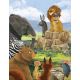 COFFRET 2 PUZZLES FABLES DE LA FONTAINE - 50 PIECES - 20X26CM