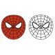 MES MASQUES A DECOUPER