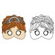 MES MASQUES A DECOUPER