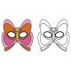 MES MASQUES A DECOUPER