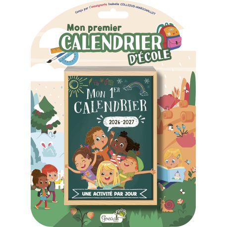 MON PREMIER CALENDRIER D'ECOLE 2026-2027