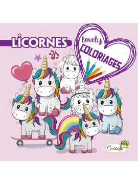 LICORNES - LOVELY COLORIAGES