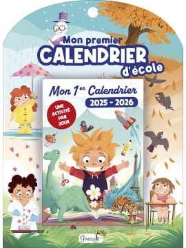 MON PREMIER CALENDRIER D'ECOLE 2025-2026