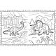 DINOSAURES MEGATASTIC COLORIAGES