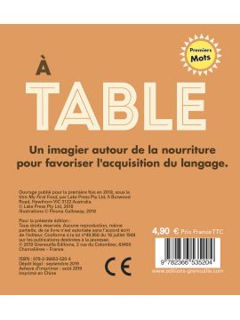 IMAGIER À TABLE