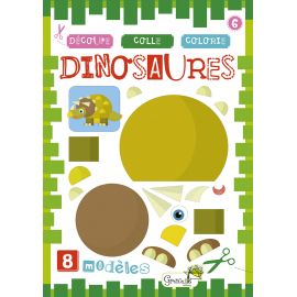 DINOSAURES - BLOC DÉCOUPE