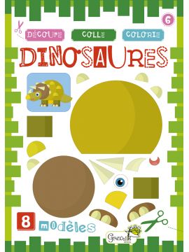 DINOSAURES - BLOC DECOUPE