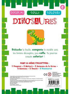 DINOSAURES - BLOC DECOUPE