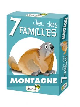 MONTAGNE - JEU DE 7 FAMILLES 44 CARTES