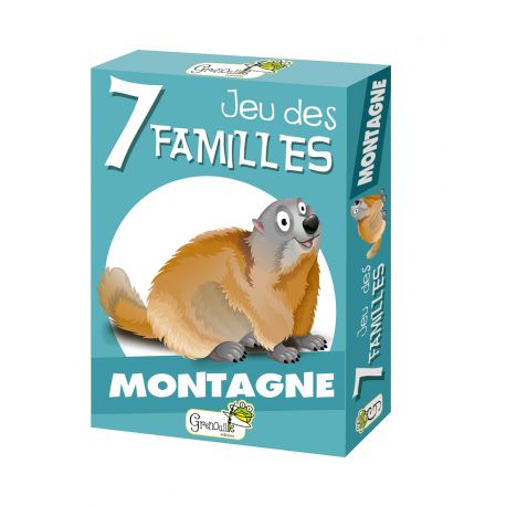 MONTAGNE - JEU DE 7 FAMILLES 44 CARTES