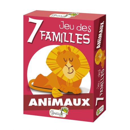 ANIMAUX - JEU DE 7 FAMILLES 44 CARTES