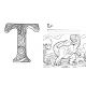 DINOSAURES ET CREATURES EXTRAORDINAIRES MON ABC A COLORIER