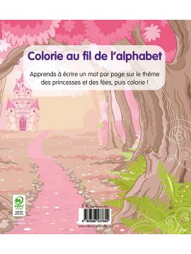 PRINCESSES ET FÉES - MON ABC À COLORIER