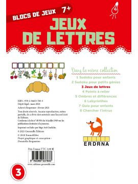 JEUX DE LETTRES