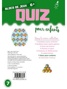 QUIZ POUR ENFANTS