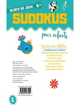 SUDOKUS POUR ENFANTS