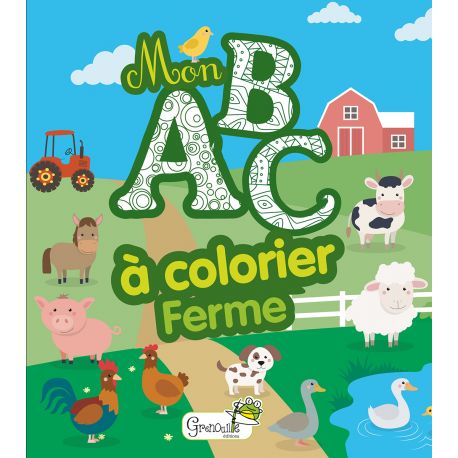 FERME - MON ABC A COLORIER