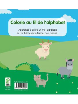 FERME - MON ABC A COLORIER