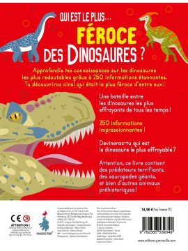 QUI EST LE PLUS...FEROCE DES DINOSAURES