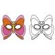 MES MASQUES A DECOUPER