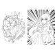 LIVRE DE COLORIAGES - MANGA