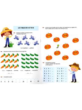 J'APPRENDS LES TABLES DE MULTIPLICATION