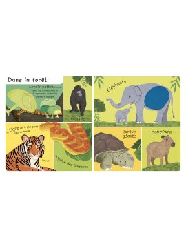 MES PREMIERS ANIMAUX DE LA JUNGLE